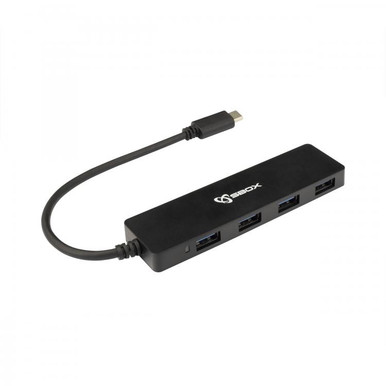 USB HUB SBOX H-404C / TYPE-C -> USB-3.0 4 Ports