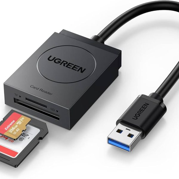 UGREEN USB 3.0 to TF + SD Dual Card Reader (Black)-14