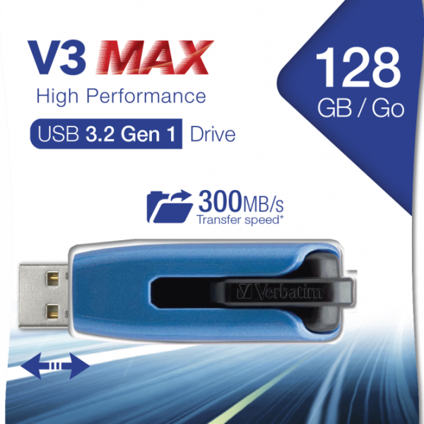 VERBATIM V3 MAX USB 3.2 128GB STORE N GO