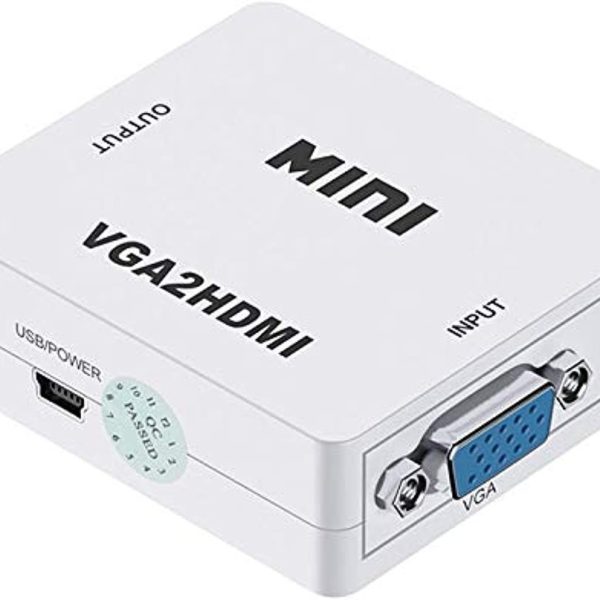 HD VIDEO CONVERTER MINI - HDMI TO VGA FULL HD1080P