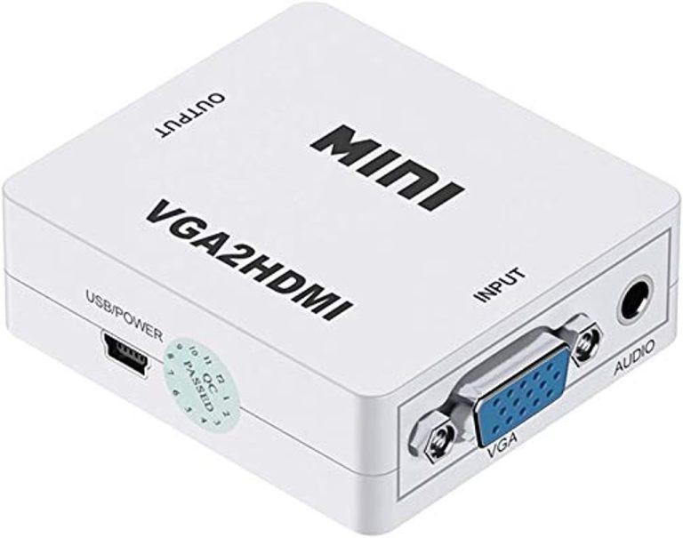 HD VIDEO CONVERTER MINI - HDMI TO VGA FULL HD1080P