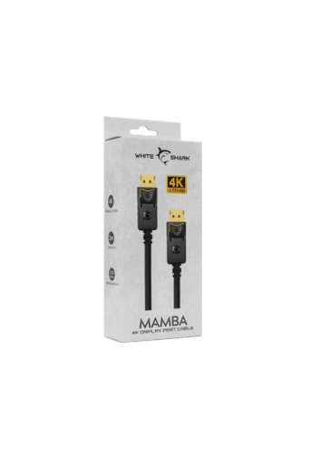 White Shark MAMBA CABLE DP-DP M/M 2M 4K@60Hz