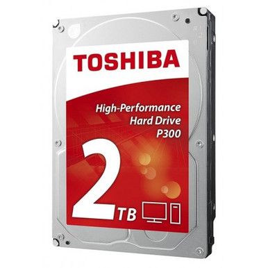 Toshiba P300 2TB Internal Hard Drive 5400 RPM 128 MB 3.5" Serial ATA III HDWD220UZSVA