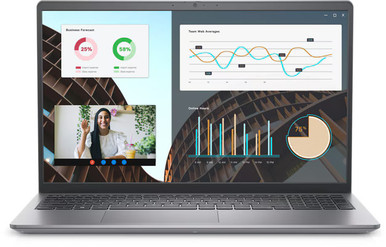 DELL NB Vostro 3530 Intel Core i5-1334U (up to 4.6 GHz) 15.6" FHD 120Hz AG 250nits 8GB (1x8GB) DDR4 512GB M.2 PCIe NVMe SSD Intel UHD Graphics 3Cell 41WHr Wifi BT Non-Backlit Kbd Carbon Black 3Y