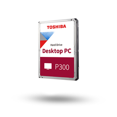 Toshiba P300 1TB Internal Hard Drive 7200 RPM 64 MB 3.5" Serial ATA III HDWD110UZSVA