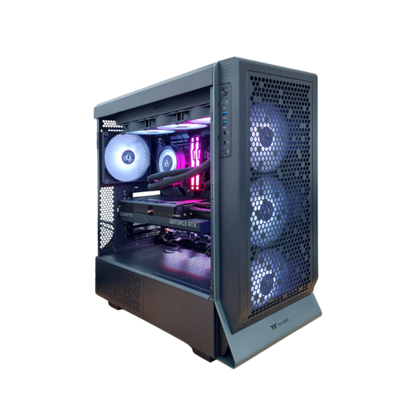 PC GAMING - CERES 500 - 850W - Z790 RIPTIDE WIFI - RAM 64GB DDR5 - NVME 1TB SAMSUNG 990 PRO- PROC I9 14900KF - LIQUID 360 - RTX 4080 SUPER 16GB