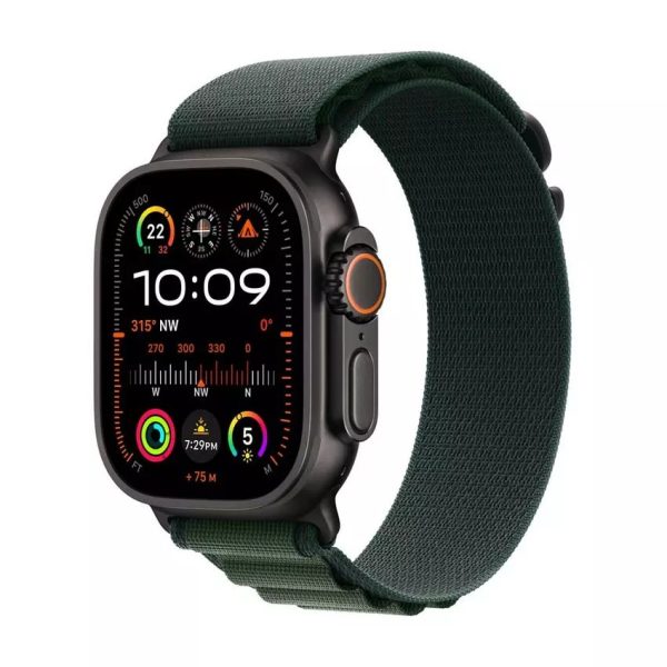 APPLE WATCH ULTRA 2 49 MM BLACK TI DARK GREEN NEW OPEN BOX