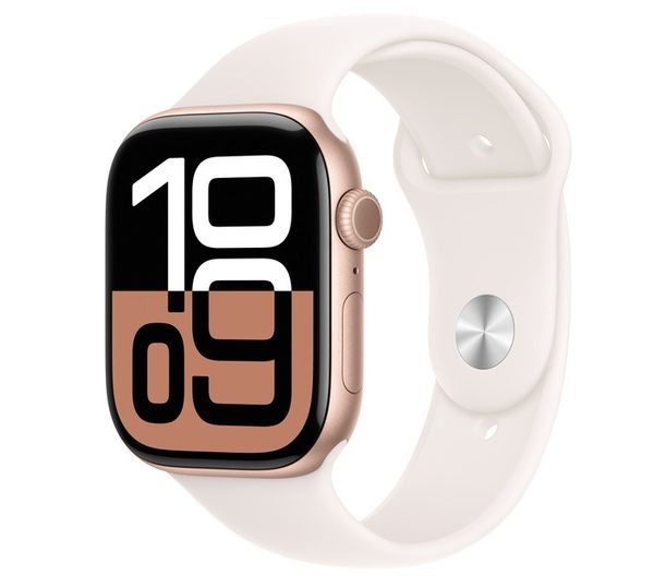 APPLE WATCH SERIA 10 GPS 42 MM + CEL- ROSE GOLD S/M OPEN BOX