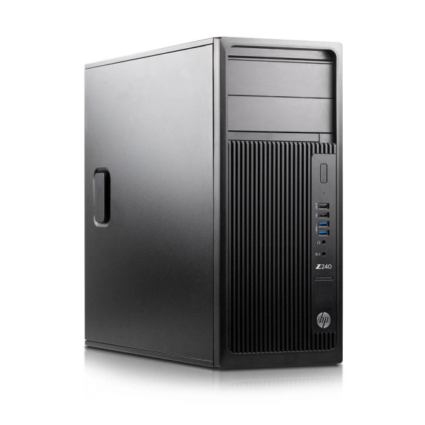 HP Z240 TOWER - RAM 16GB - PROC I7 GEN6 - SSD 512GB GRAF NVIDIA GEFORCE GTX 1660 SUPER 6GB