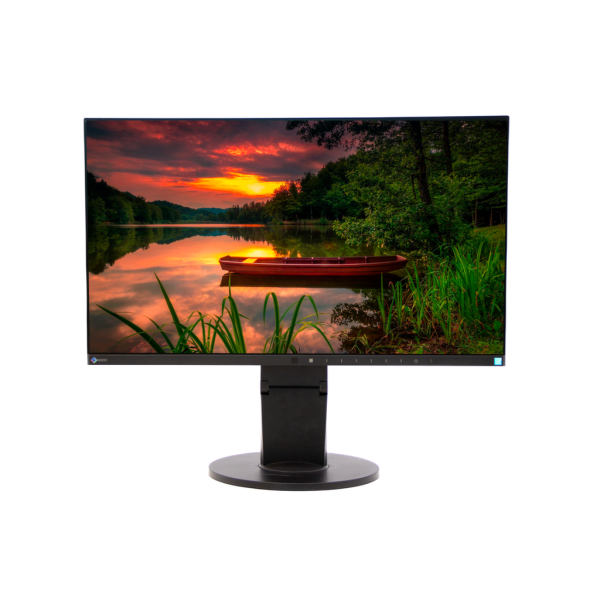 MONITOR EIZO 24" FHD FULL SCREEN EV2450 BLACK - HDMI , DISPLAY PORT , DVI ,VGA