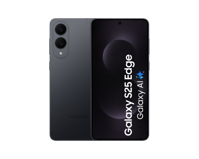 tel730 SAMSUNG S25 EDGE - 12,256 GB - TITANIUM JETBLACK N