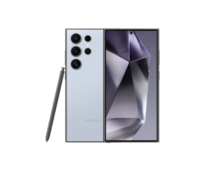 tel732 SAMSUNG S24 ULTRA - 12,512GB - TITANIUM BLUE N KOREAN