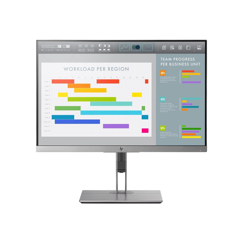 mhp52 MONITOR HP 24" E243i - HDMI , DISPLAY PORT , VGA