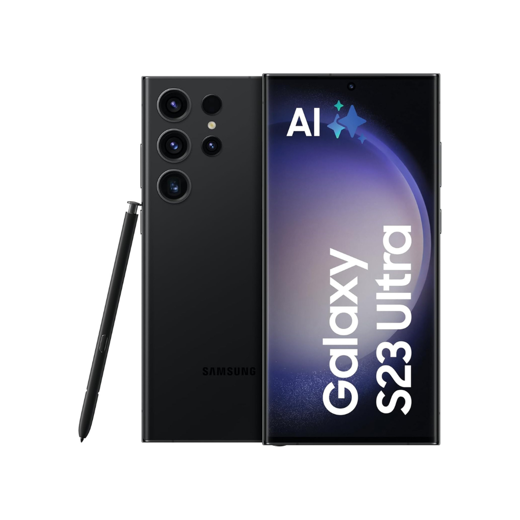 tel053-1 SAMSUNG S23 ULTRA - 12,256 GB - BLACK N KOREAN