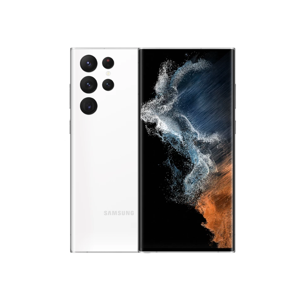 tel414 SAMSUNG S22 ULTRA - 12,256GB - WHITE V