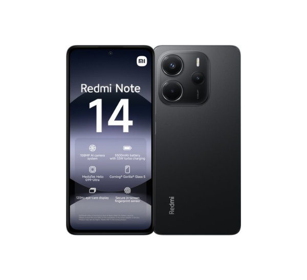 XIAOMI REDMI NOTE 14S - 12,512 GB - MIDNIGHT BLACK