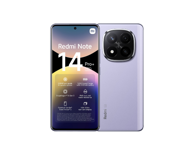 XIAOMI REDMI NOTE 14 PRO PLUS 5G  - 12,512 GB - PHANTOM PURPLE N
