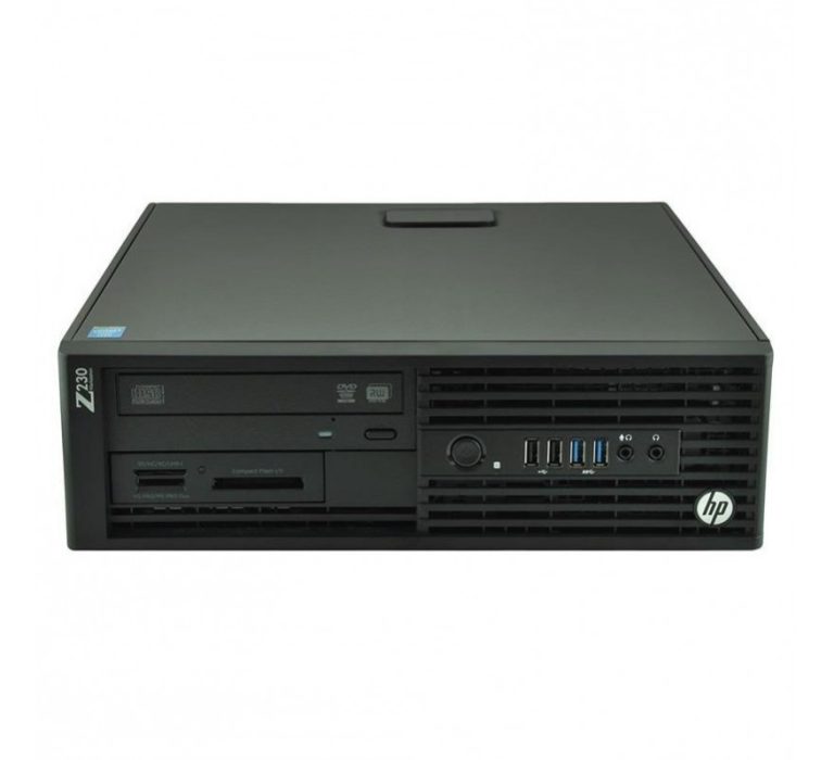 HP Z230 SFF - RAM 32GB - PROC XEON QUAD - SSD 256 GB