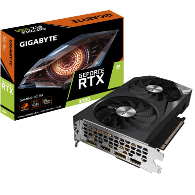 RTX 3060 8GB Gigabyte Gaming OC 2.0 LHR GDDR6 3Fan GV-N3060GAMING OC-8GD 2.0