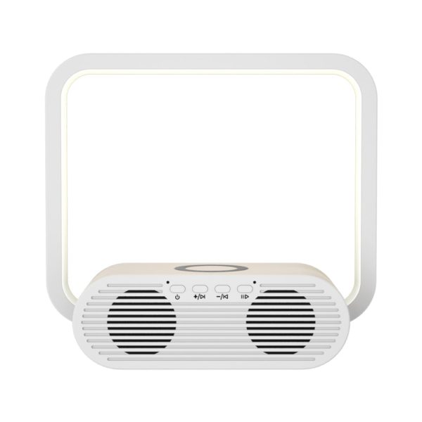 Wireless Charger Desk Lamp With Bluetooth Speaker
