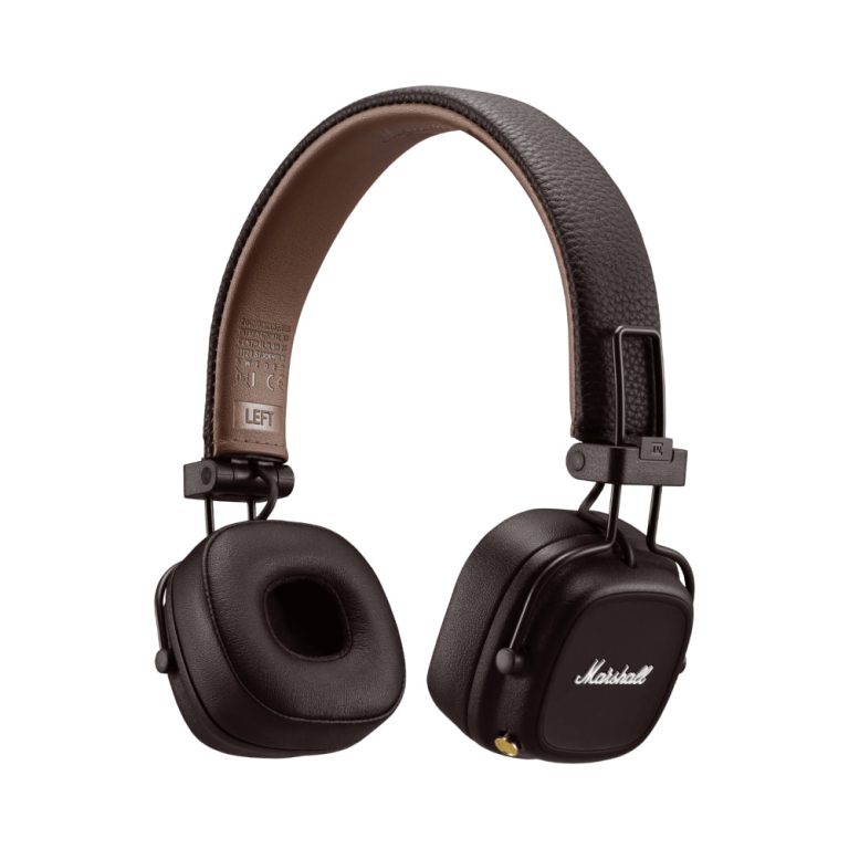 Marshall Major IV Wireless On-Ear Headphones - Brown