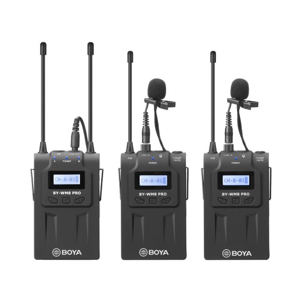 Boya BY-WM8 PRO-K2 Wireless Lavalier System