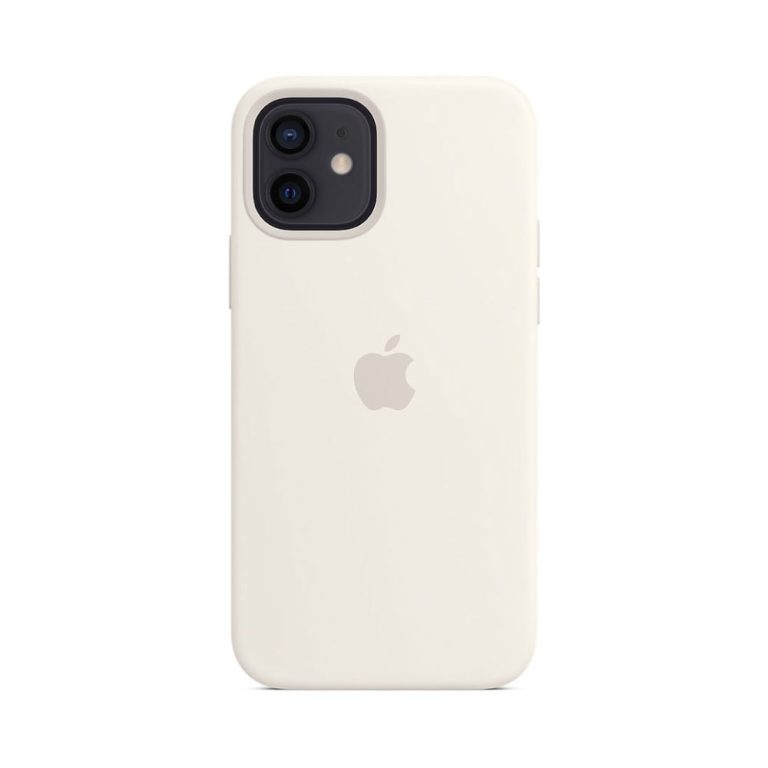 iPhone 12 | 12 Pro Silicone Case with MagSafe - White