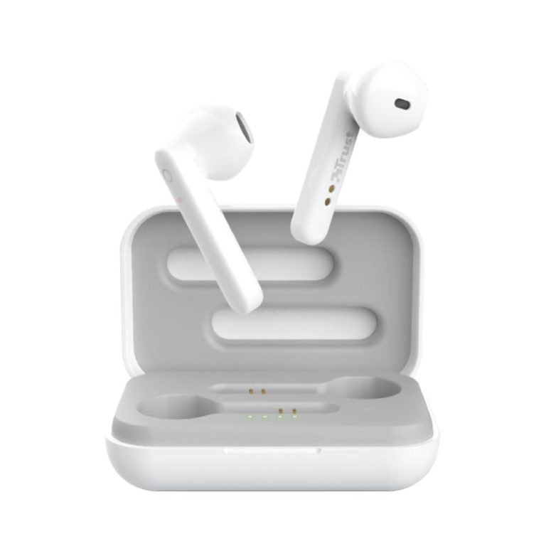 Trust Primo Touch Bluetooth Wireless Earphones - White