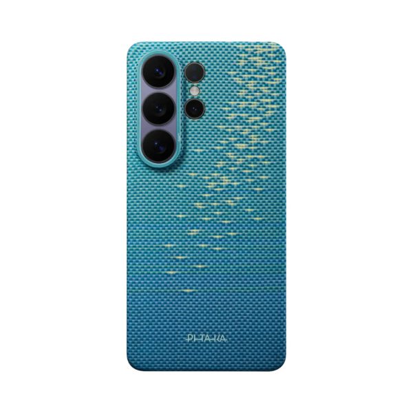 Pitaka Lucid Blue (Aaron Button) Case For Samsung Galaxy S26 Ultra