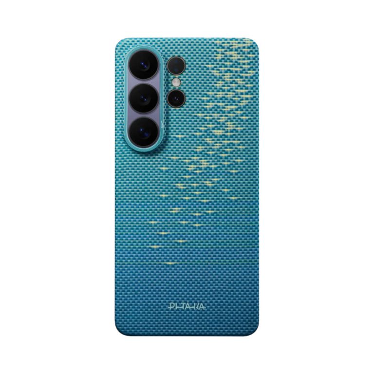 Pitaka Lucid Blue (Aaron Button) Case For Samsung Galaxy S26 Ultra