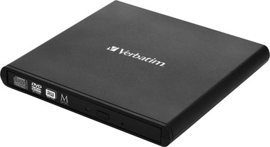 VERBATIM EXTERNAL SLIMLINE CD/DVD WRITER 98938