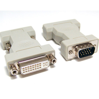VGA MALE TO DVI FEMALE ADAPTER VGA-DVI M-F