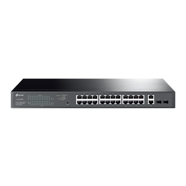 TP-link 28-Port Gigabit Easy Smart Switch with 24-Port PoE+ TL-SG1428PE
