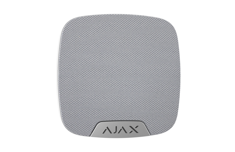 AJAX HomeSiren WHITE Wireless siren with an LED connector