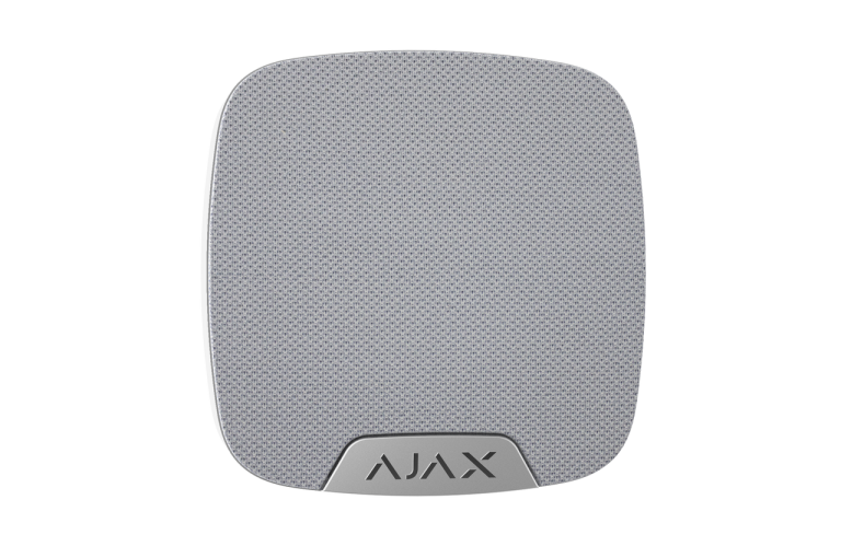 AJAX HomeSiren WHITE Wireless siren with an LED connector