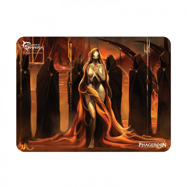 WHITE SHARK MOUSE PAD 40X30CM MP-1892 - FACELESS ORACLE