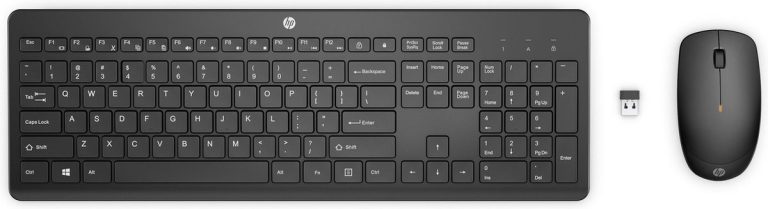 HP Keyboard and Mouse 230 Wireless Combo