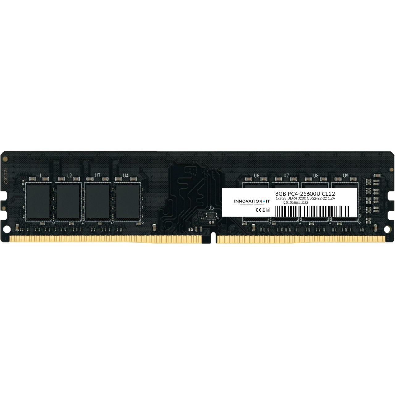 RAM DDR4 3200 8GB Innovation IT CL22-22-22 1.2V LD 8-Chip RAM DDR4 3200 8GB Innovation IT CL22-22-22 1.2V LD 8-Chip