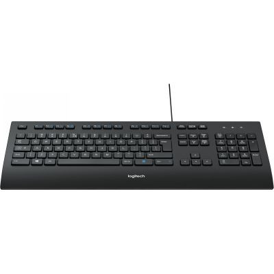 Logitech K280E Pro Business Keyboard Office USB QWERTY US International Black 920-005217