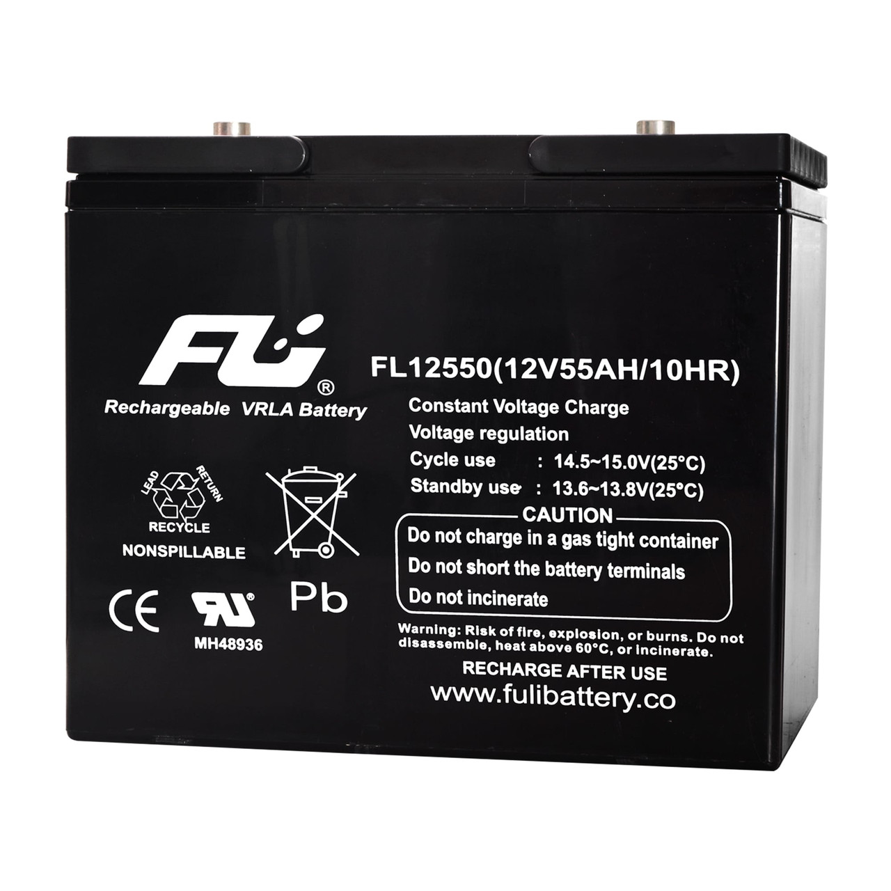 Fuli Battery 12V / 55AH FL1255 Fuli Battery 12V / 55AH FL1255