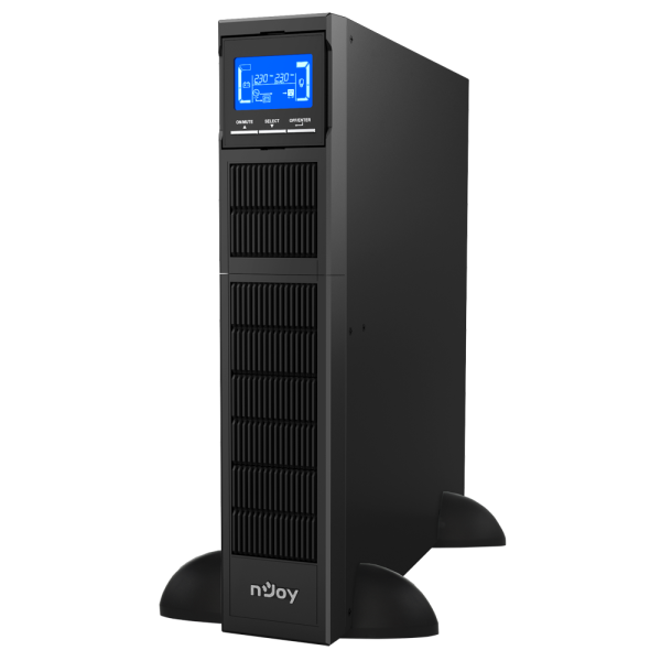 nJoy UPS Balder 3000VA/3KW Single Phase On-line Rack 2U/Convertible Pure Sine Wave 8xIEC C13  LCD Display UPCMCOP130HBAAZ01B