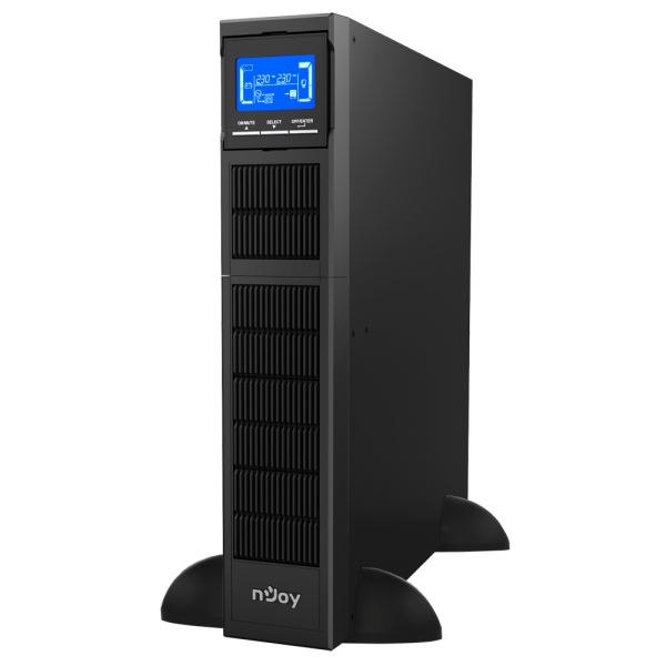 nJoy UPS Balder 3000VA/3KW Single Phase On-line Rack 2U/Convertible Pure Sine Wave 8xIEC C13  LCD Display UPCMCOP130HBAAZ01B