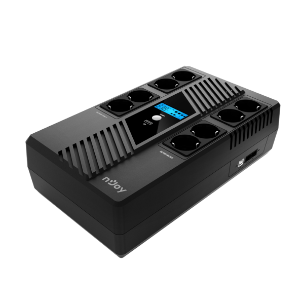 nJoy UPS Token 800 800VA/480W 4xSchuko 4xSchuko Surge Protection Rj45 Protection 1x9Ah UPCSBLS680TTOAZ01B