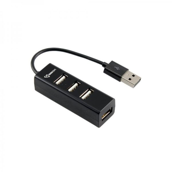 USB HUB SBOX H-204 MULTICOLOR