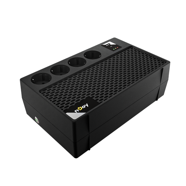 nJoy UPS Renton 650 PLUS 650VA/360W 4xSchuko 1xUSB Type-C 1XUSB-A 1x5Ah UPCSBLS665TRPCG01B