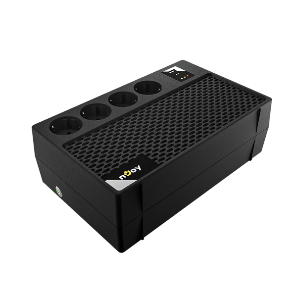 nJoy UPS Renton 650 PLUS 650VA/360W 4xSchuko 1xUSB Type-C 1XUSB-A 1x5Ah UPCSBLS665TRPCG01B