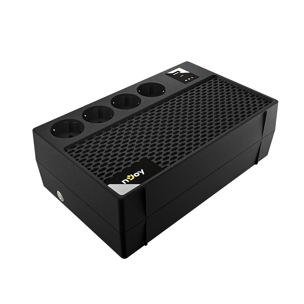 nJoy UPS Renton 650 PLUS 650VA/360W 4xSchuko 1xUSB Type-C 1XUSB-A 1x5Ah UPCSBLS665TRPCG01B