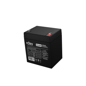 nJoy GP4.5121F 12V4.5Ah Lead-Acid AGM  Battery F1/T1 Dimensions 90x70x101mm 1.35Kg
