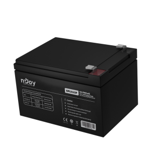 nJoy GP12122F 12V12Ah Lead-Acid AGM Battery T2/F2 Dimensions 151x98x95mm 3.3Kg