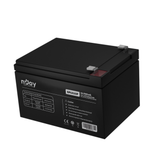 nJoy GP12122F 12V12Ah Lead-Acid AGM Battery T2/F2 Dimensions 151x98x95mm 3.3Kg